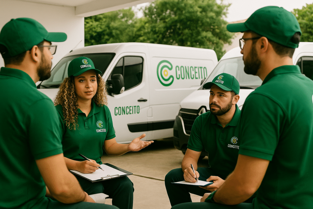 equipe conceito